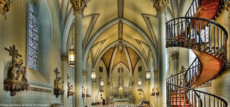 Loretto Chapel by Anna Rumiantseva